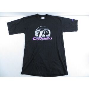 Vintage Cinderella Concert Tour Band T-Shirt Cincer F**** Rella 90's Medium